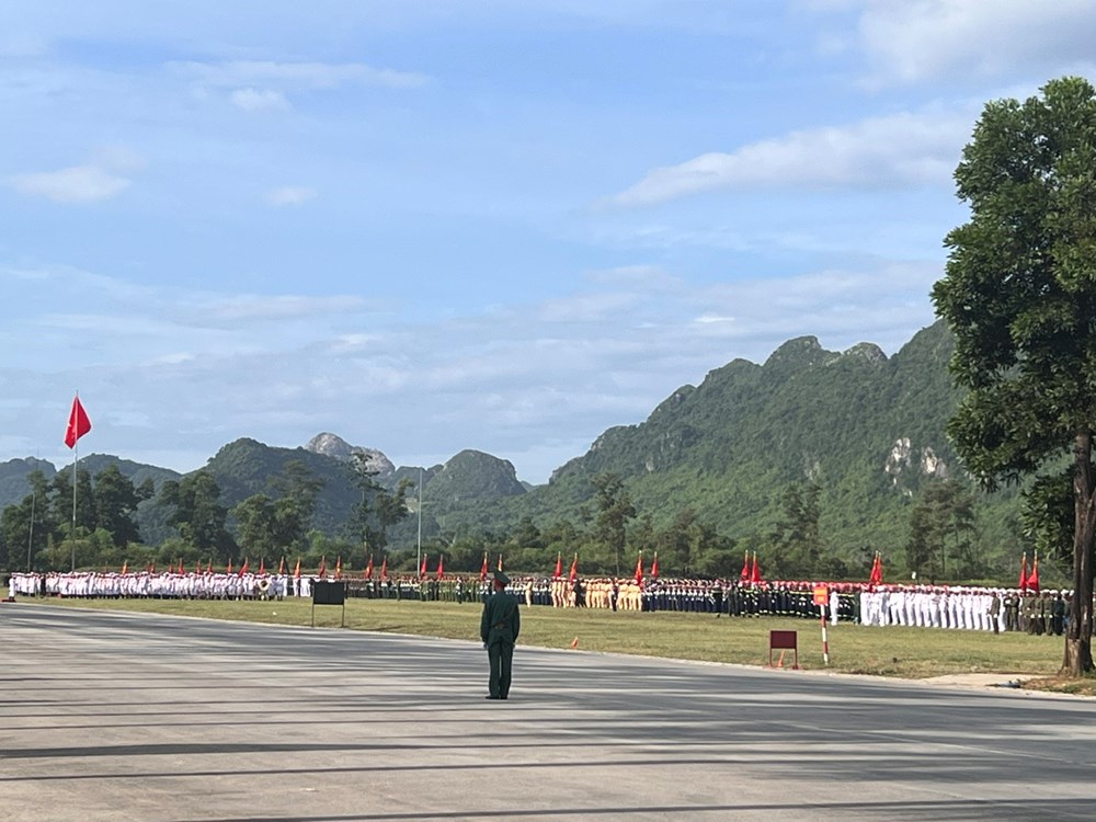 Trước giờ tổng hợp luyện lần 2 chuẩn bị cho Lễ diễu binh, diễu hành Kỷ niệm 80 năm Quốc khánh 2.9 - ảnh 12