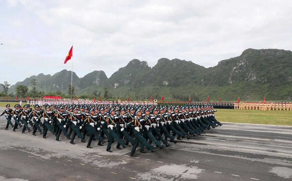 Hơn 16.000 cán bộ, chiến sĩ và nhiều vũ khí hiện đại tổng hợp luyện diễu binh, diễu hành lần thứ hai - ảnh 23