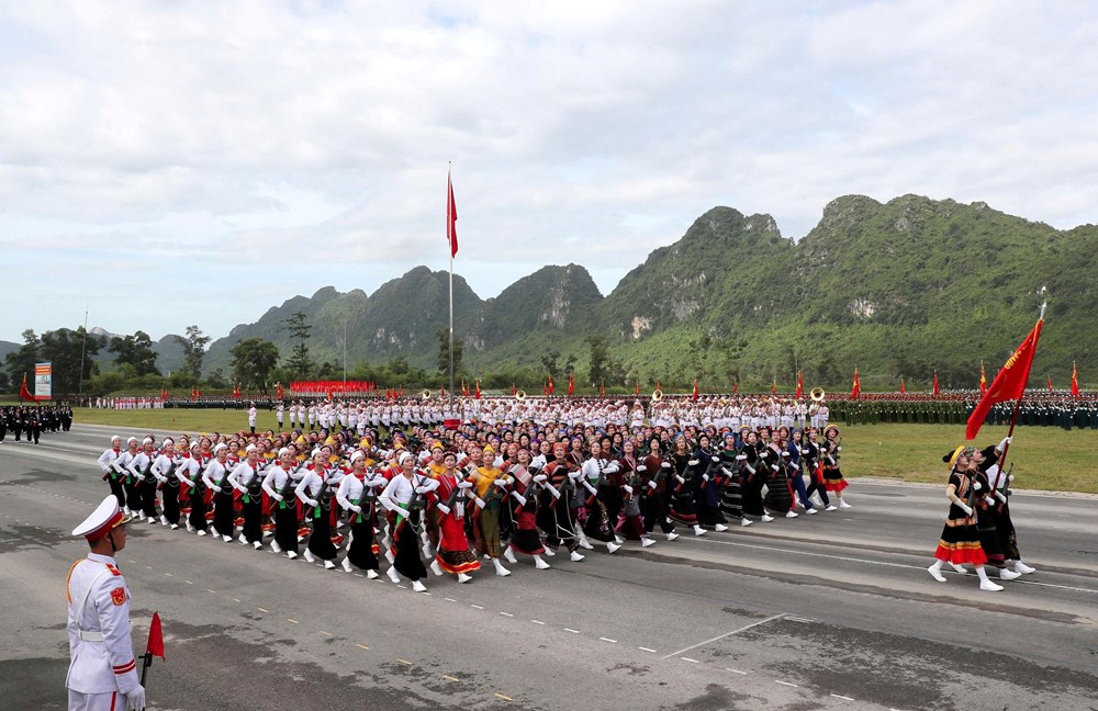 Hơn 16.000 cán bộ, chiến sĩ và nhiều vũ khí hiện đại tổng hợp luyện diễu binh, diễu hành lần thứ hai - ảnh 22