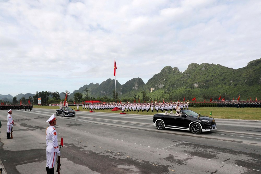 Hơn 16.000 cán bộ, chiến sĩ và nhiều vũ khí hiện đại tổng hợp luyện diễu binh, diễu hành lần thứ hai - ảnh 21