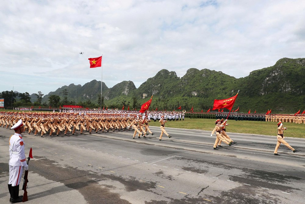 Hơn 16.000 cán bộ, chiến sĩ và nhiều vũ khí hiện đại tổng hợp luyện diễu binh, diễu hành lần thứ hai - ảnh 19