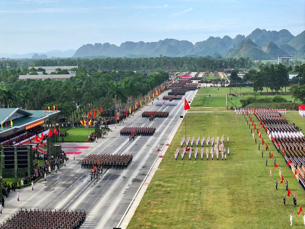 Hơn 16.000 cán bộ, chiến sĩ và nhiều vũ khí hiện đại tổng hợp luyện diễu binh, diễu hành lần thứ hai - ảnh 18