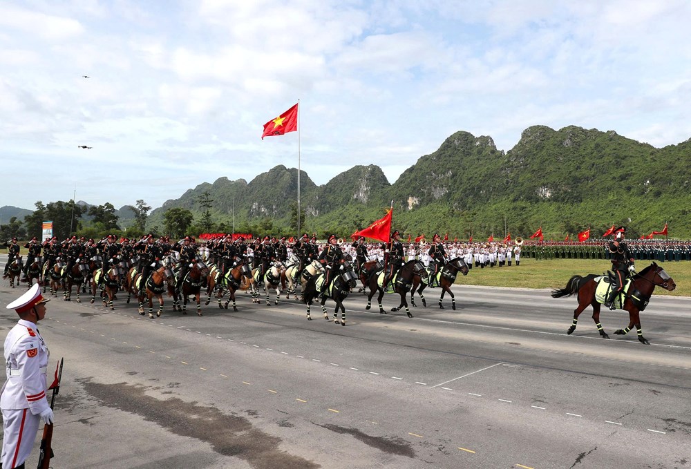Hơn 16.000 cán bộ, chiến sĩ và nhiều vũ khí hiện đại tổng hợp luyện diễu binh, diễu hành lần thứ hai - ảnh 17