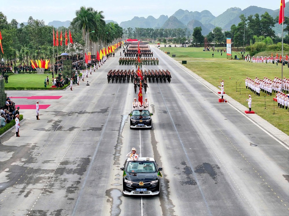 Hơn 16.000 cán bộ, chiến sĩ và nhiều vũ khí hiện đại tổng hợp luyện diễu binh, diễu hành lần thứ hai - ảnh 16