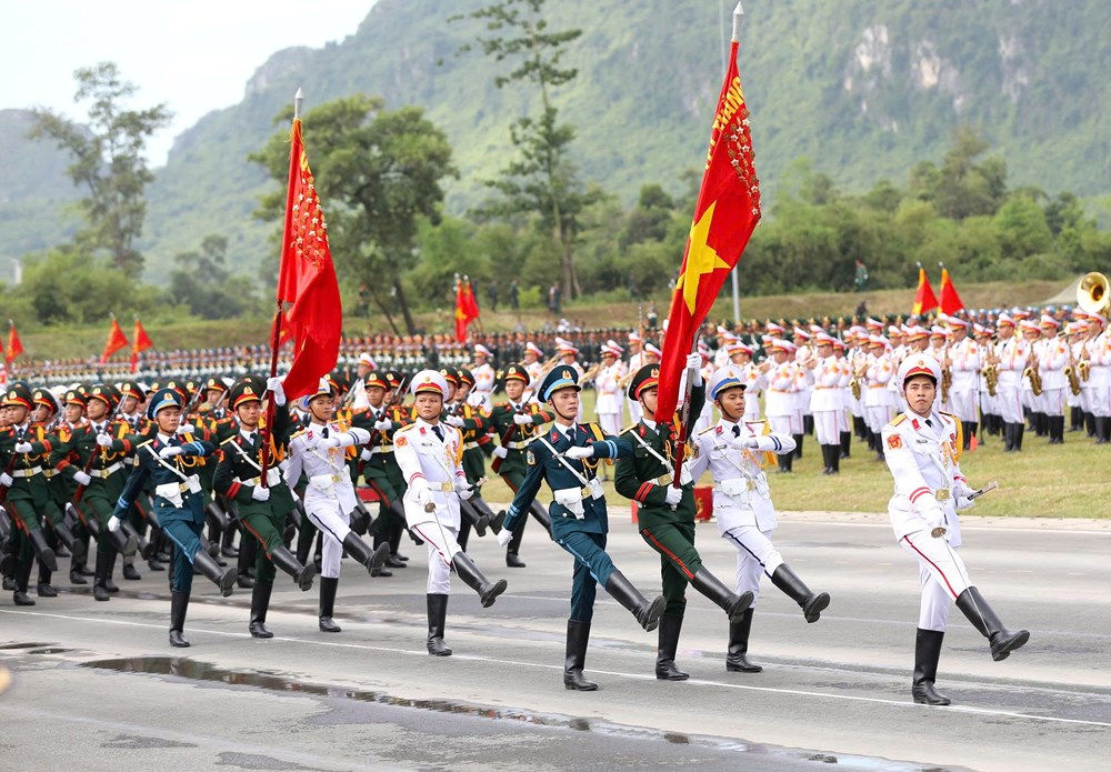 Hơn 16.000 cán bộ, chiến sĩ và nhiều vũ khí hiện đại tổng hợp luyện diễu binh, diễu hành lần thứ hai - ảnh 14