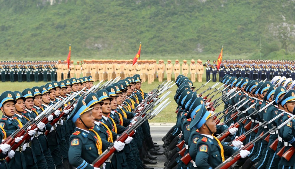 Hơn 16.000 cán bộ, chiến sĩ và nhiều vũ khí hiện đại tổng hợp luyện diễu binh, diễu hành lần thứ hai - ảnh 13