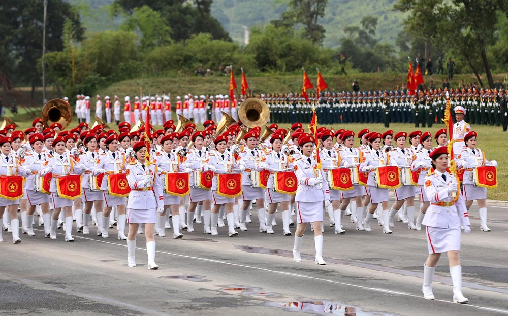 Hơn 16.000 cán bộ, chiến sĩ và nhiều vũ khí hiện đại tổng hợp luyện diễu binh, diễu hành lần thứ hai - ảnh 12