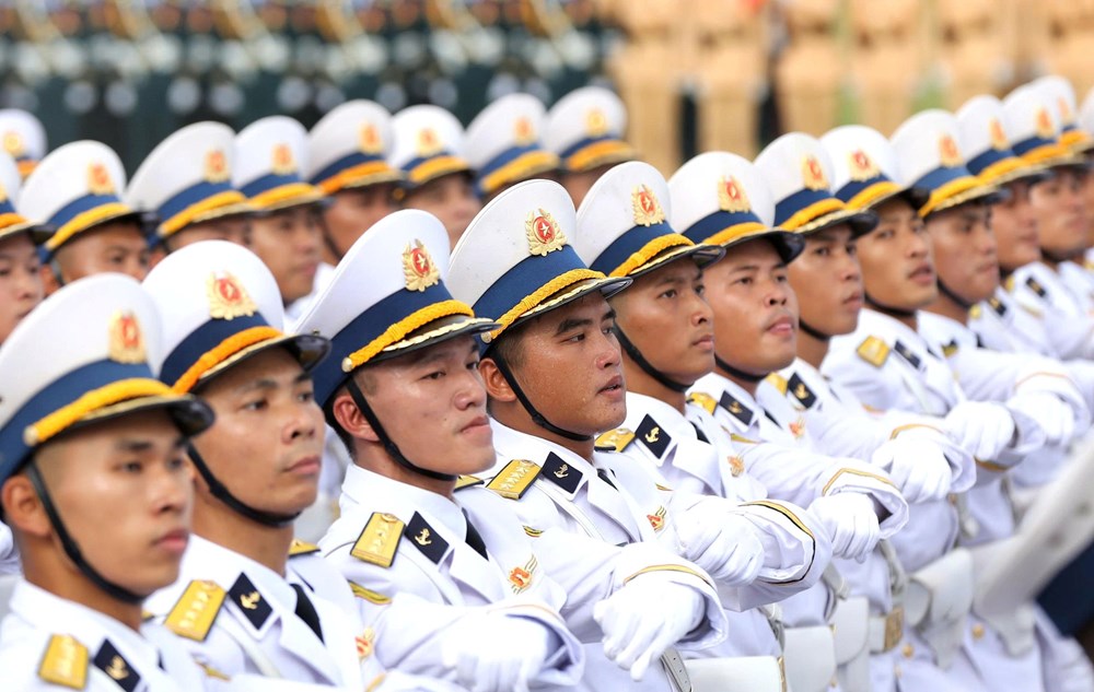 Hơn 16.000 cán bộ, chiến sĩ và nhiều vũ khí hiện đại tổng hợp luyện diễu binh, diễu hành lần thứ hai - ảnh 11
