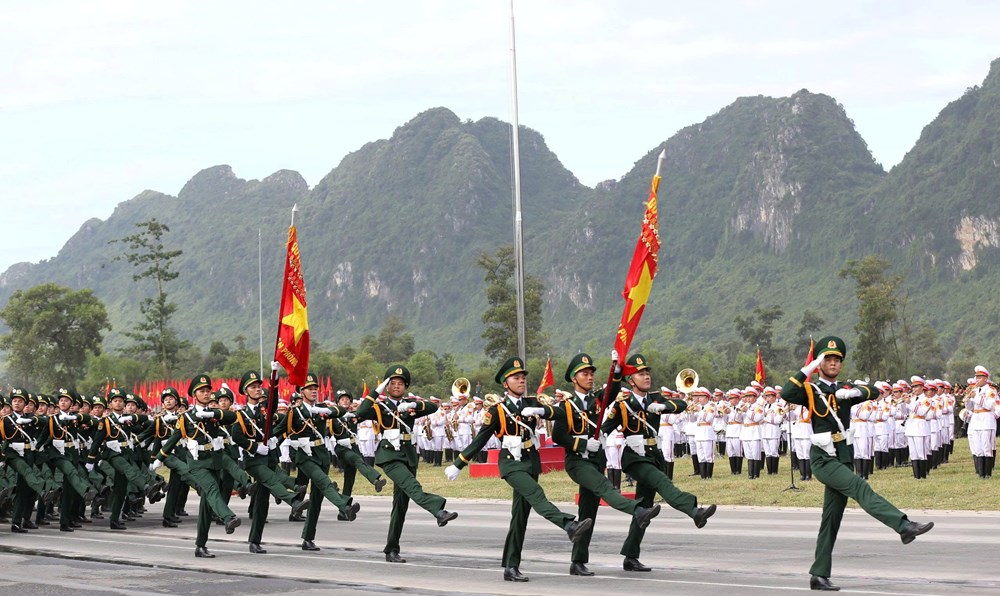 Hơn 16.000 cán bộ, chiến sĩ và nhiều vũ khí hiện đại tổng hợp luyện diễu binh, diễu hành lần thứ hai - ảnh 10