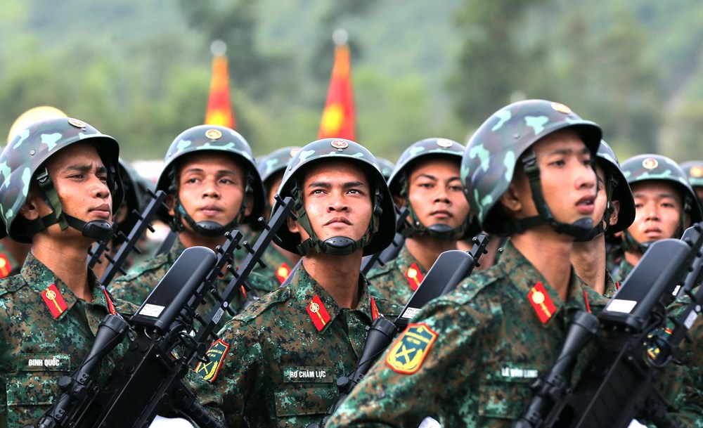Hơn 16.000 cán bộ, chiến sĩ và nhiều vũ khí hiện đại tổng hợp luyện diễu binh, diễu hành lần thứ hai - ảnh 7