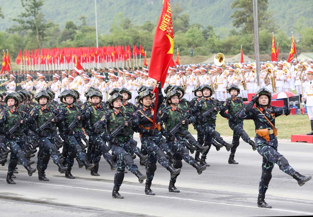 Hơn 16.000 cán bộ, chiến sĩ và nhiều vũ khí hiện đại tổng hợp luyện diễu binh, diễu hành lần thứ hai - ảnh 5
