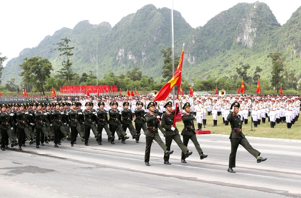 Hơn 16.000 cán bộ, chiến sĩ và nhiều vũ khí hiện đại tổng hợp luyện diễu binh, diễu hành lần thứ hai - ảnh 3