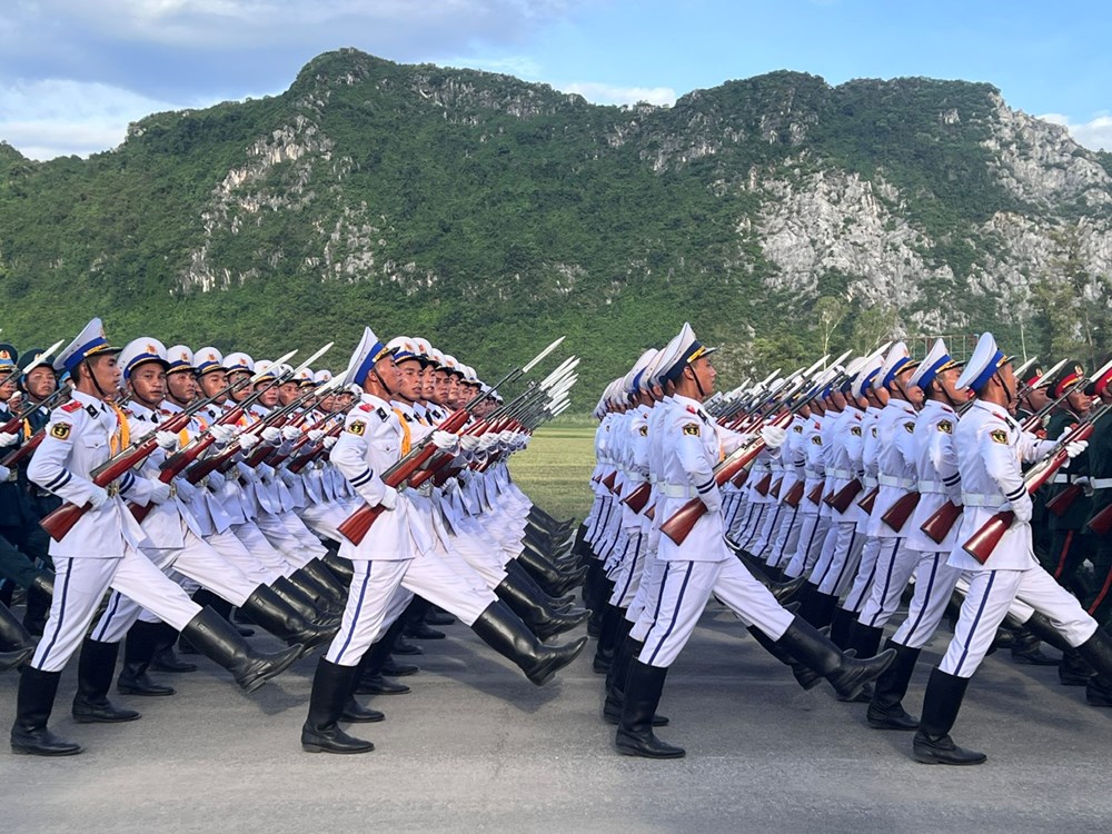 Trước giờ tổng hợp luyện lần 2 chuẩn bị cho Lễ diễu binh, diễu hành Kỷ niệm 80 năm Quốc khánh 2.9 - ảnh 5