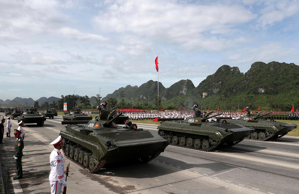 Ấn tượng Khối xe, pháo và Khối xe đặc chủng tại buổi tổng hợp luyện diễu binh, diễu hành lần 2 - ảnh 12