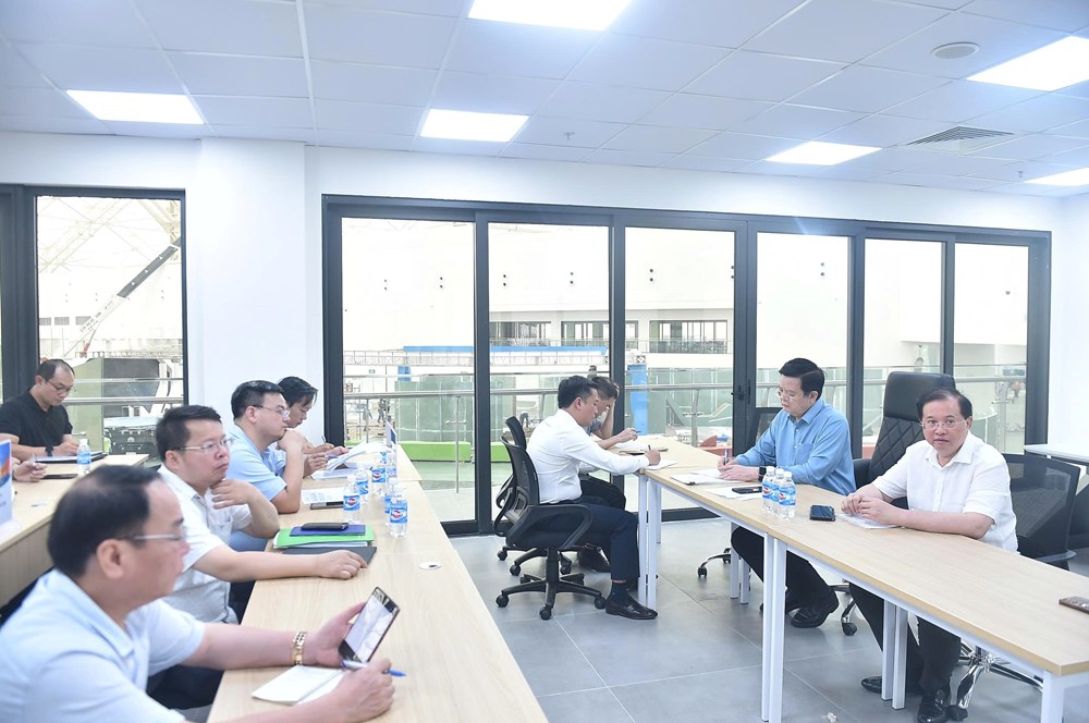 Sẽ thành lập Ban kiểm tra tiến độ thi công các gian hàng tại Triển lãm “Thành tựu đất nước“ - ảnh 2