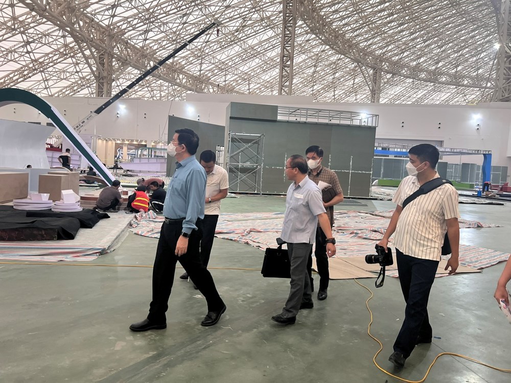 Sẽ thành lập Ban kiểm tra tiến độ thi công các gian hàng tại Triển lãm “Thành tựu đất nước“ - ảnh 5