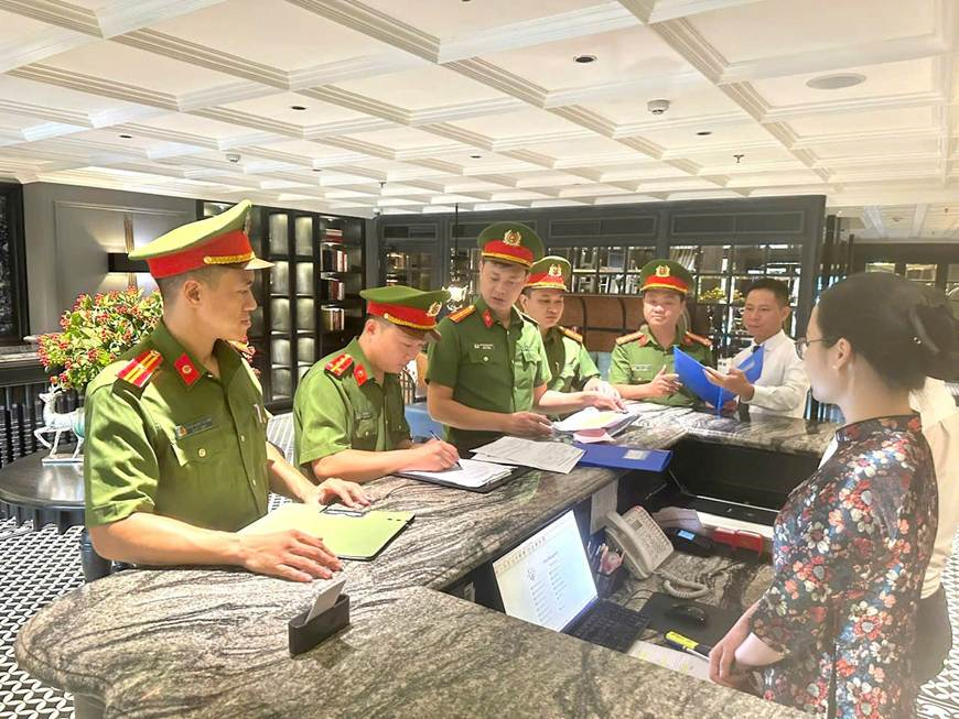 Tăng cường kiểm tra cơ sở lưu trú, bảo đảm an ninh cho các sự kiện trọng đại của đất nước - ảnh 1
