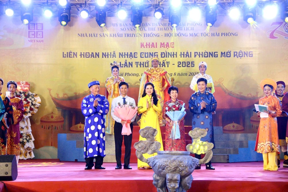 Hải Phòng: Khai mạc Liên hoan Nhã nhạc Cung đình mở rộng lần thứ I – 2025 - ảnh 1