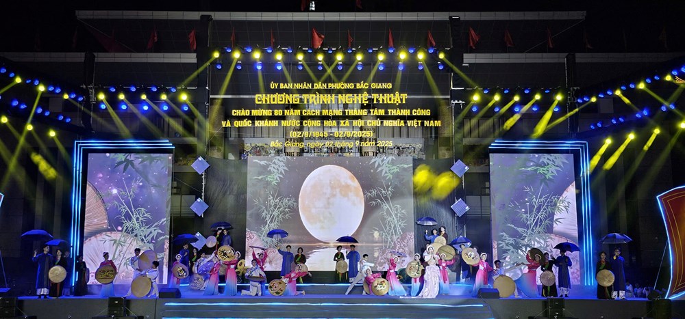 Bắc Ninh rực rỡ đêm hội nghệ thuật và pháo hoa mừng 80 năm Quốc khánh 2.9 - ảnh 3