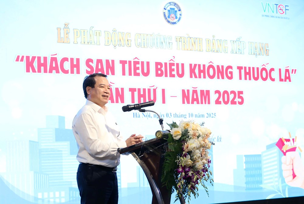 Lần đầu tiên xếp hạng “Khách sạn tiêu biểu không thuốc lá“ - ảnh 3