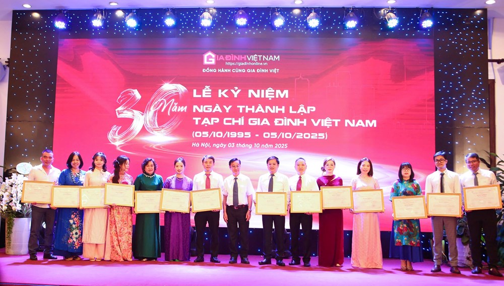 Tạp chí Gia đình Việt Nam kỷ niệm 30 năm thành lập - ảnh 6