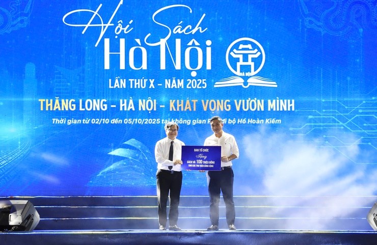 Hội Sách Hà Nội năm 2025: Văn hóa đọc đồng hành cùng đổi mới sáng tạo - ảnh 3
