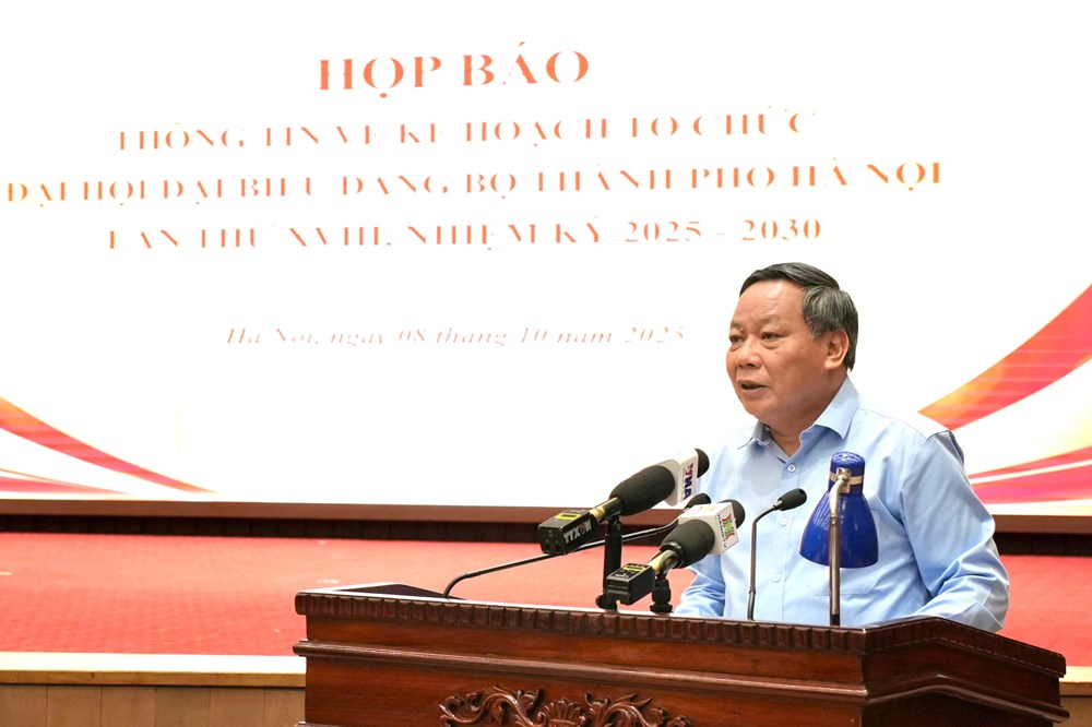 Đại hội Đảng bộ TP Hà Nội lần thứ XVIII: Nhấn mạnh thành tố “Hạnh phúc” trong phát triển Thủ đô - ảnh 2