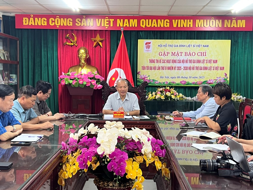 Hội Hỗ trợ gia đình liệt sĩ Việt Nam tăng cường hoạt động, tiến tới Đại hội đại biểu lần thứ IV - ảnh 1