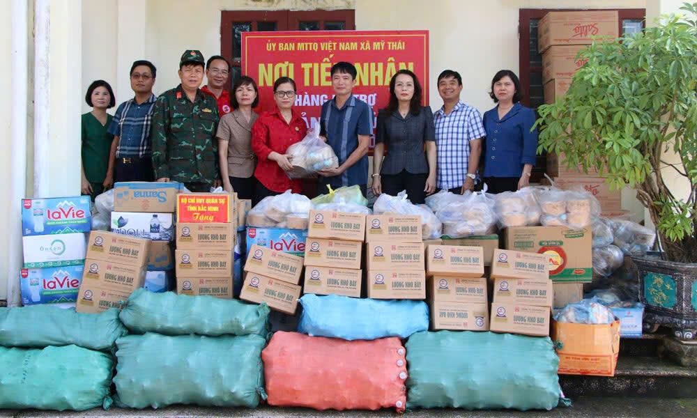 Hội Chữ thập đỏ Việt Nam cứu trợ khẩn cấp 10 tỉnh bị ảnh hưởng bởi bão số 10 và 11 - ảnh 1