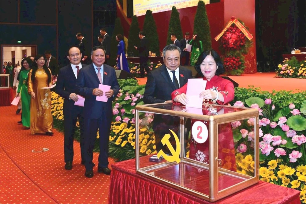 Ban Chấp hành Đảng bộ TP Hà Nội khoá XVIII, nhiệm kỳ 2025 - 2030 - ảnh 1