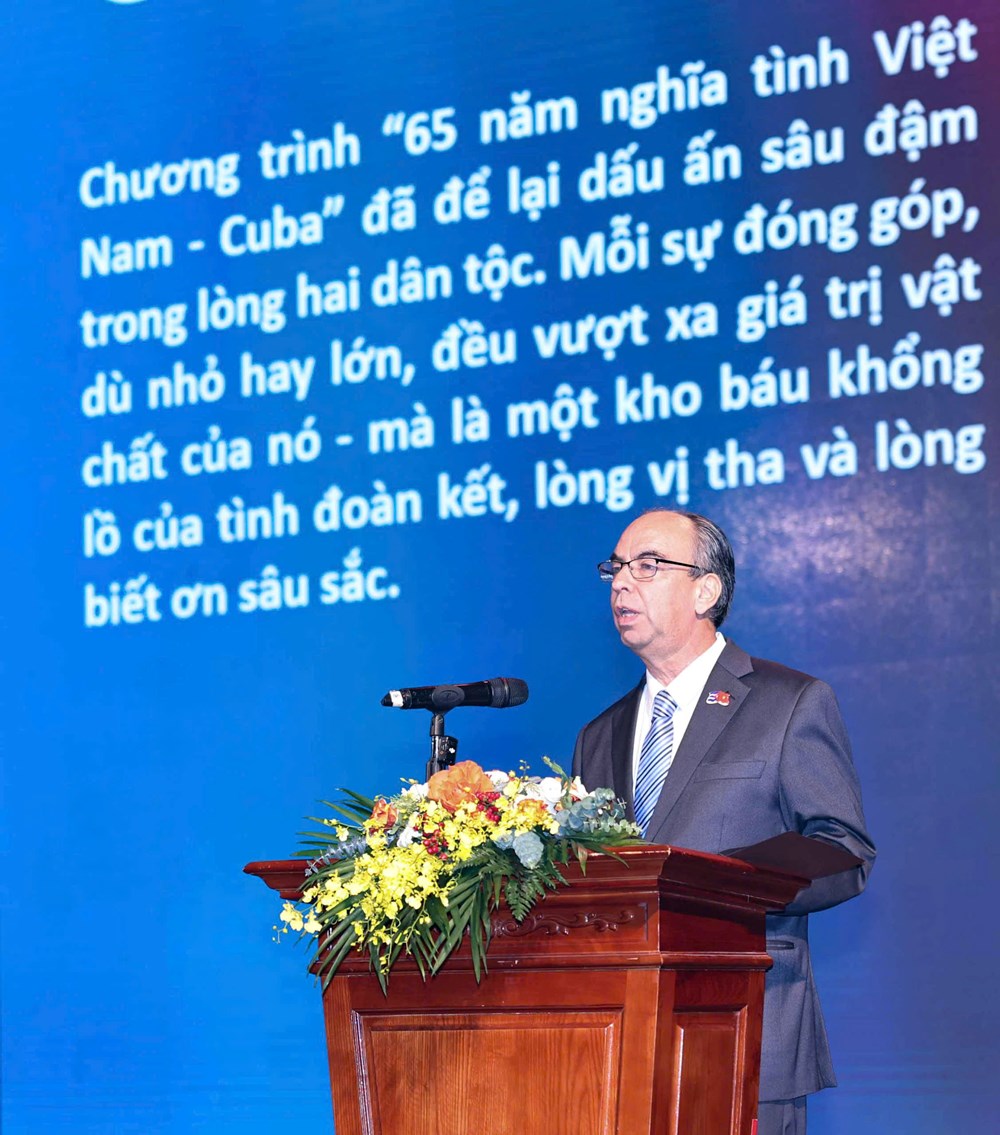 Lan toả nghĩa tình Việt Nam - Cuba tại lễ tổng kết chương trình ủng hộ nhân dân Cuba - ảnh 3