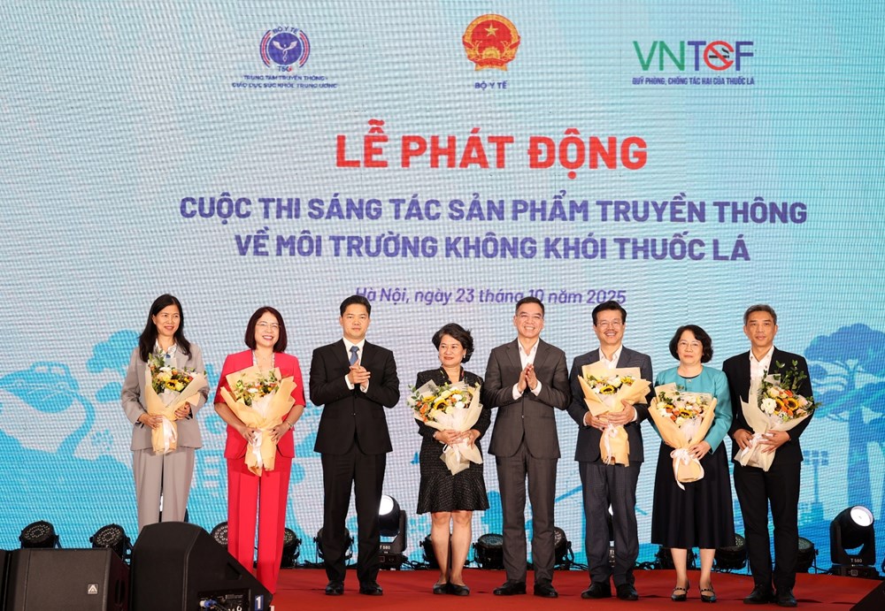 Phát động cuộc thi “Sáng tác sản phẩm truyền thông về môi trường không khói thuốc lá” - ảnh 3