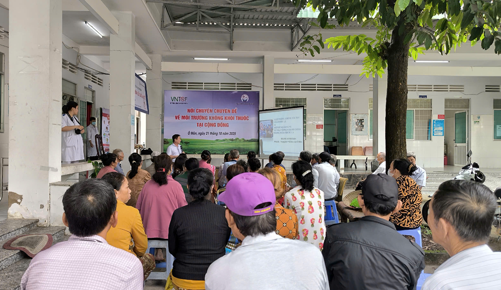 Cần Thơ: Truyền thông phòng, chống tác hại của thuốc lá tại trường học, nhà máy, xí nghiệp  - ảnh 1