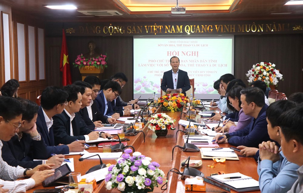 Bắc Ninh: Bố trí đầu tư 3% – 4% ngân sách chi thường xuyên cho ngành Văn hóa - ảnh 1