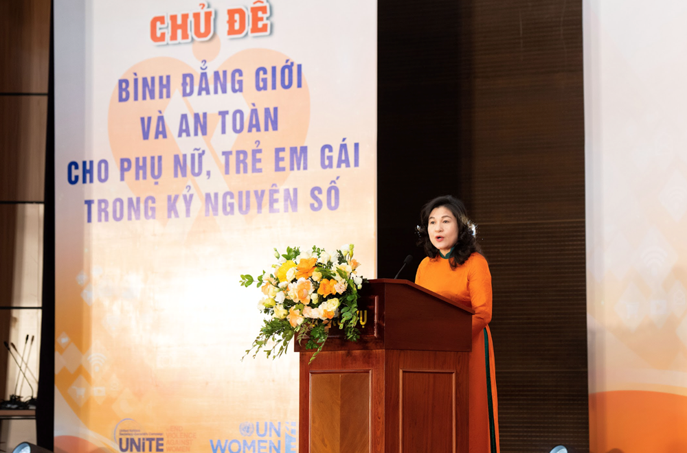 “Bình đẳng giới và an toàn cho phụ nữ, trẻ em gái trong kỷ nguyên số” - ảnh 1