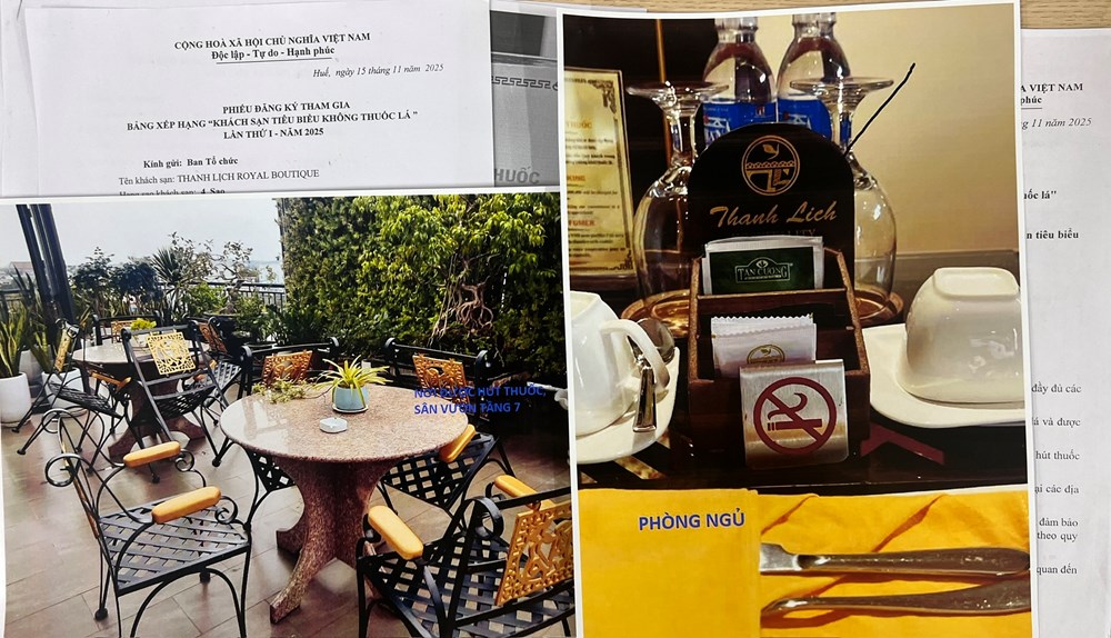 Nhiều khách sạn 4 - 5 sao tham gia Chương trình Bảng xếp hạng “Khách sạn tiêu biểu không thuốc lá“ - ảnh 1