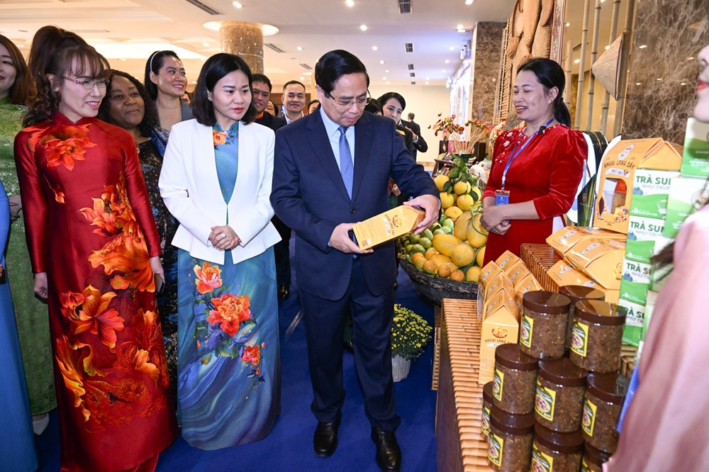 Thủ tướng Chính phủ Phạm Minh Chính dự Hội nghị Hỗ trợ phụ nữ khởi nghiệp - ảnh 6