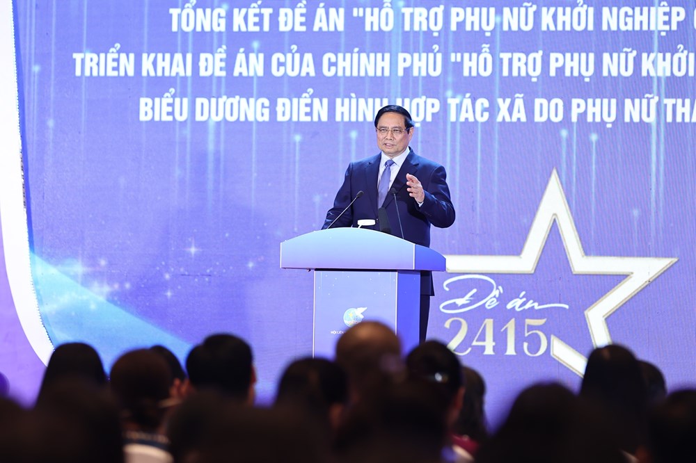 Thủ tướng Chính phủ Phạm Minh Chính dự Hội nghị Hỗ trợ phụ nữ khởi nghiệp - ảnh 2