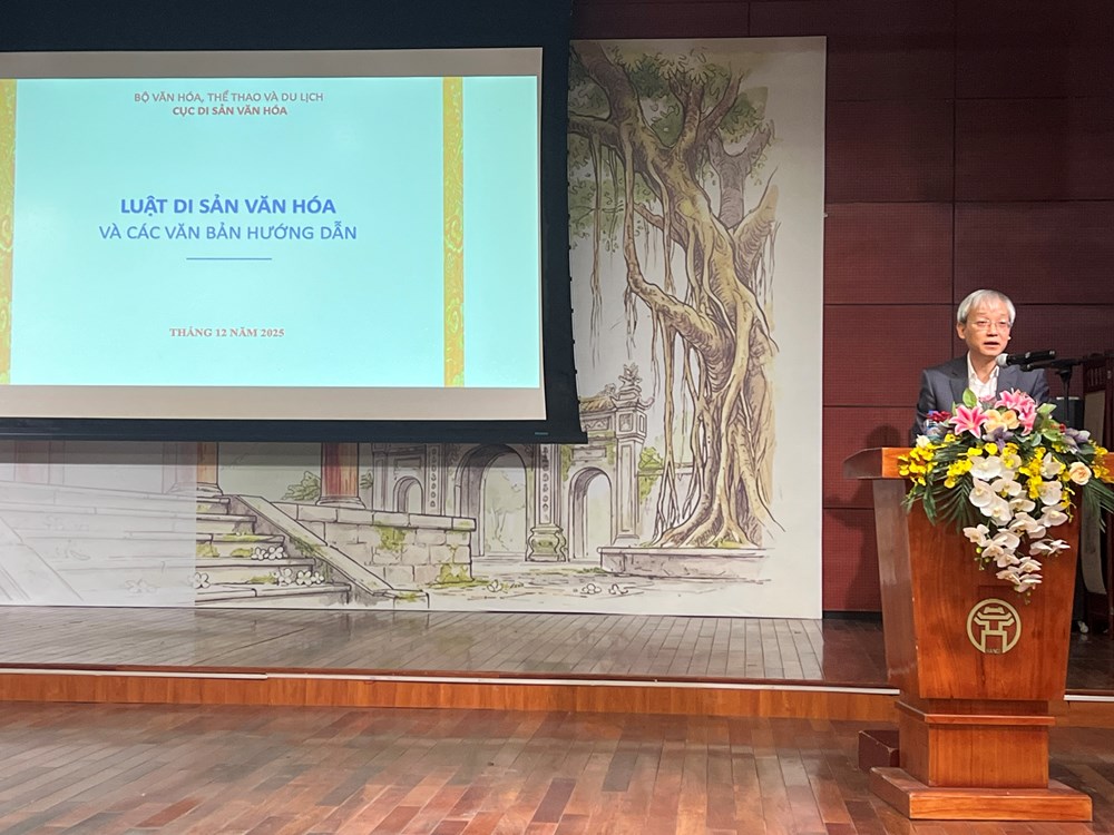 Hà Nội: Tập huấn, hướng dẫn thực hiện Luật Di sản văn hóa năm 2024 - ảnh 2