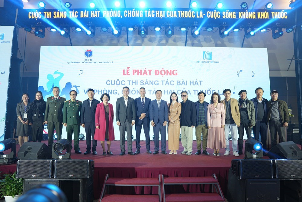 Hơn 100 ca khúc tham gia cuộc thi sáng tác về phòng, chống tác hại thuốc lá - ảnh 1