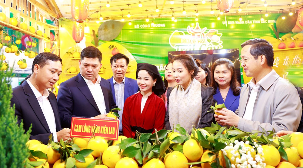 Lễ hội trái cây tỉnh Bắc Ninh: Tôn vinh nông sản, lan tỏa bản sắc - ảnh 1