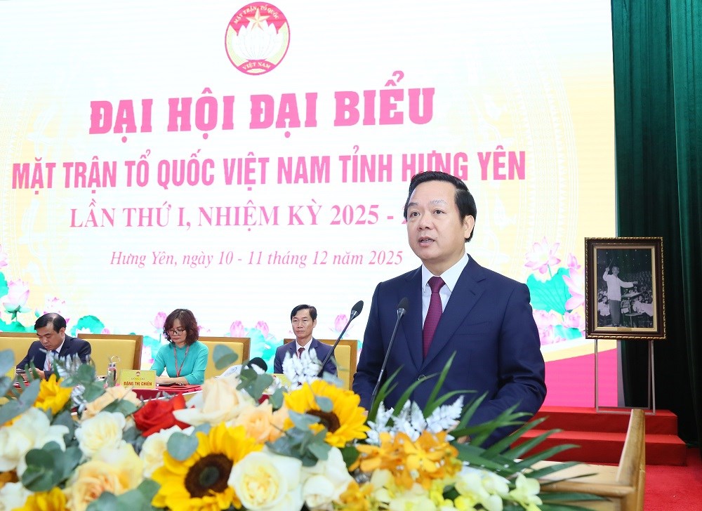 Đại hội đại biểu MTTQ Việt Nam tỉnh Hưng Yên lần thứ I, nhiệm kỳ 2025 - 2030 - ảnh 5