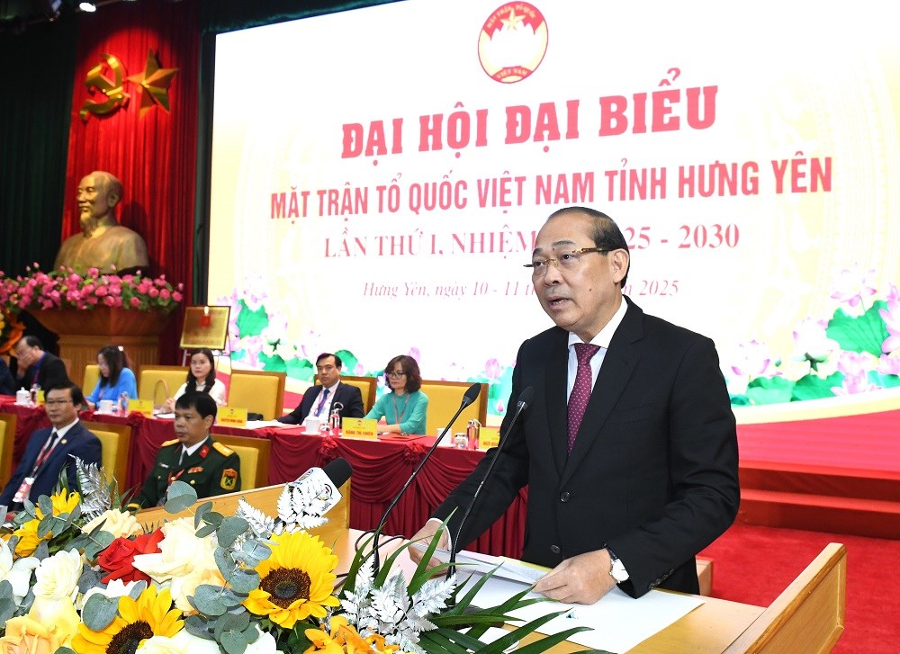 Đại hội đại biểu MTTQ Việt Nam tỉnh Hưng Yên lần thứ I, nhiệm kỳ 2025 - 2030 - ảnh 1