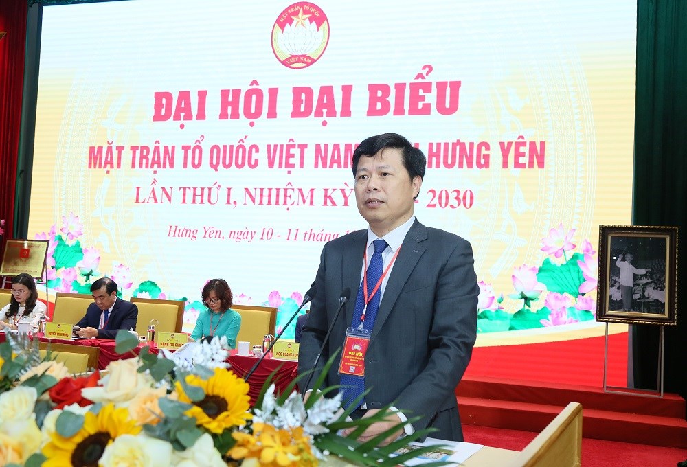 Đại hội đại biểu MTTQ Việt Nam tỉnh Hưng Yên lần thứ I, nhiệm kỳ 2025 - 2030 - ảnh 4