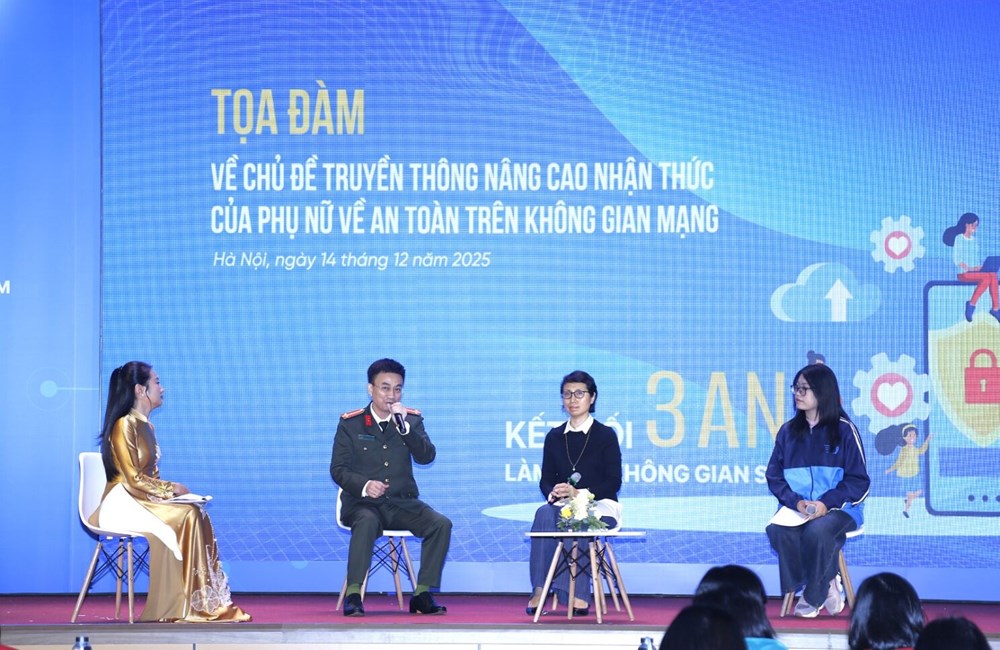 Thúc đẩy nhận thức và an toàn cho phụ nữ trên không gian mạng - ảnh 2