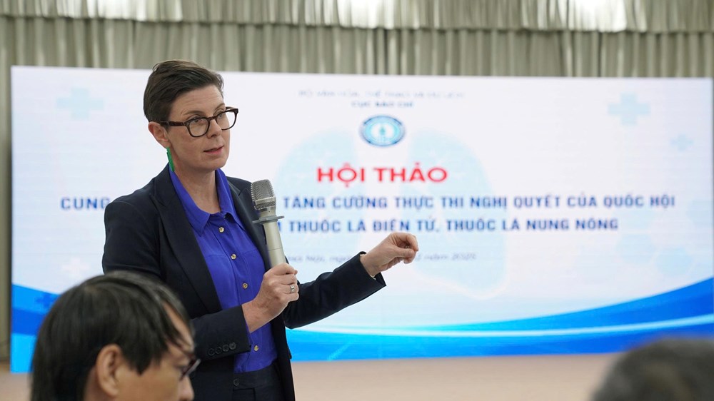 WHO hoan nghênh lập trường mạnh mẽ của Việt Nam trong việc cấm thuốc lá điện tử và thuốc lá nung nóng - ảnh 1