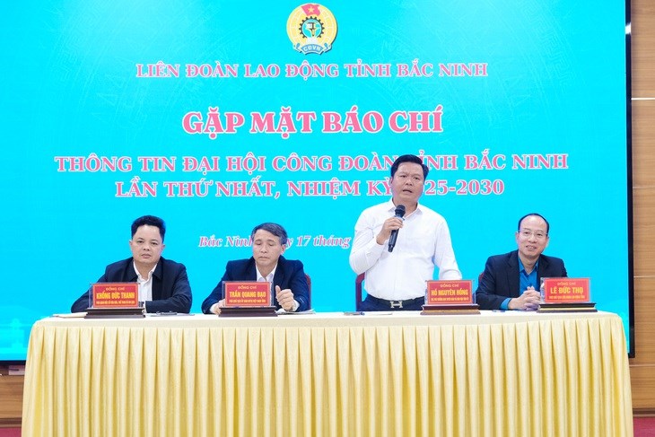 Hơn 300 đại biểu sẽ dự Đại hội Công đoàn tỉnh Bắc Ninh lần thứ I - ảnh 1