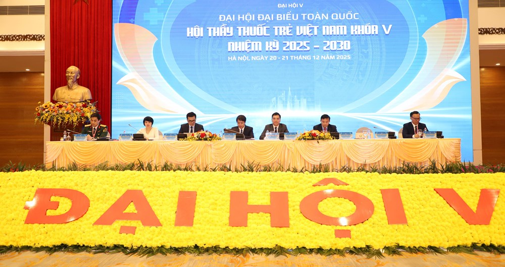 Khai mạc Đại hội đại biểu toàn quốc Hội Thầy thuốc trẻ Việt Nam lần thứ V - ảnh 1