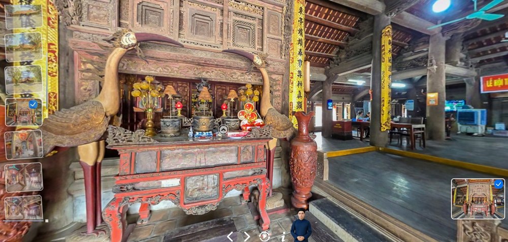 Bắc Ninh: “Một chạm” để tham quan đình Đình Bảng - ảnh 2