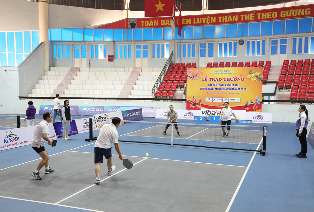 Bắc Ninh: Giải Cầu lông, Pickleball “Mừng Đảng, mừng Xuân” năm 2026 - ảnh 1
